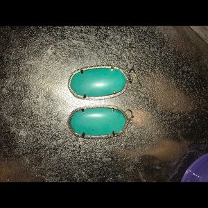 Kendra Scott turquoise earrings